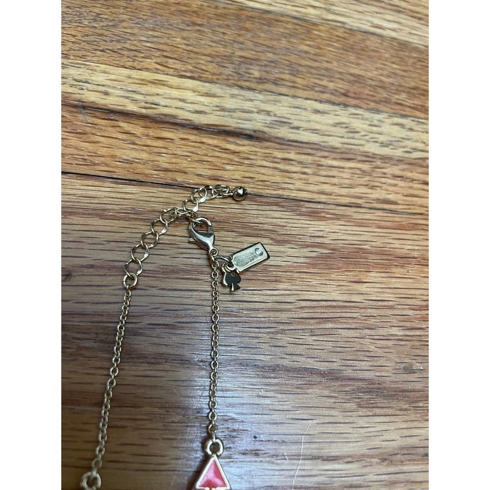 Kate Spade Multi-Color Square & Triangle Necklace - image 4